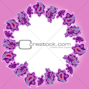 abstract ornament, indian style