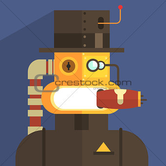 Magnate Robot Character