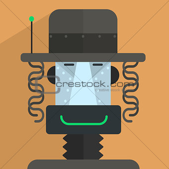 Jewish Robot Character