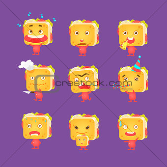 Sandwich Character Set