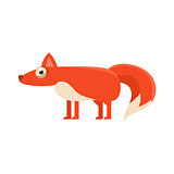 Fox Simplified Cute Illustration