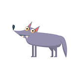 Wolf Simplified Cute Illustration