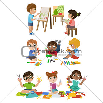 Kids Learning Craft