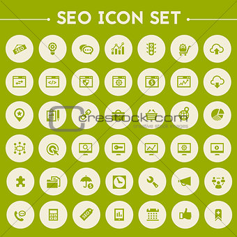 Big SEO icon set