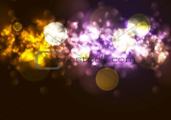 Bright abstract lights bokeh background