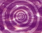 Background pattern of concentric circles. Optical illusion