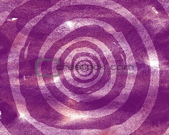 Background pattern of concentric circles. Optical illusion