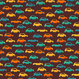 Car vector seamless pattern
