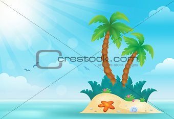 Tropical island theme image 2