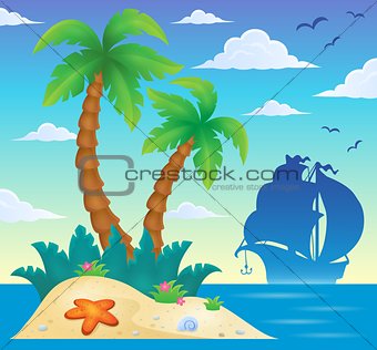 Tropical island theme image 8