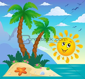 Tropical island theme image 9