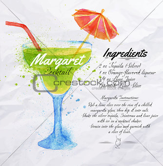 Margaret cocktails watercolor