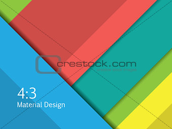 Background Unusual modern material design. Format 16:9 . Vector Illustration.