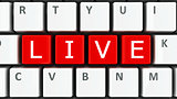 Computer keyboard live