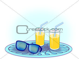 Drinks and Sunglasses