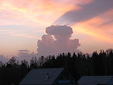 The Cloud at Sunset