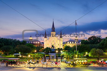 New Orleans at Jackson Square