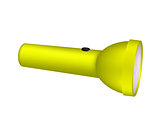 Flashlight in yellow design