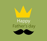 father's day greeting template 