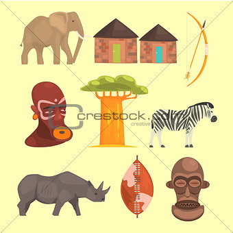 Different Symbols Of Africa
