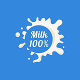 Milk 100 Product Logo
