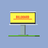 Empty Billboard For Advertising