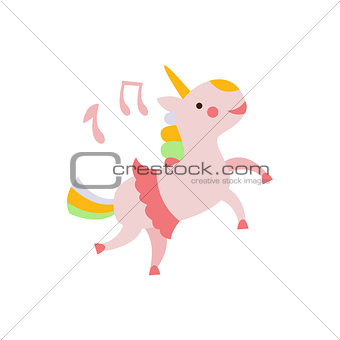 Unicorn Dancing In Skirt