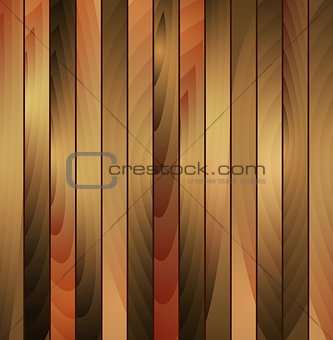 Brown wooden vector texture background