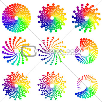 Color Circle design elements