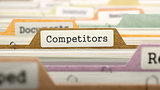 Competitors Concept on Folder Register.