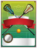 Lacrosse Event Flyer Template