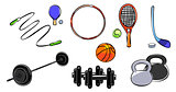 Sport equipment set