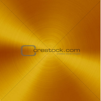 Gold brushed texture. Vector background - eps10.