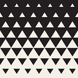 Vector Seamless Triangle Halftone Gradient Pattern
