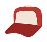Baseball cap vector illustration.