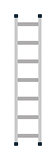 Construction ladder vector illustration.