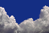 Clouds Blue Background