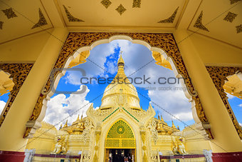 Temple in Yangon Myanmar
