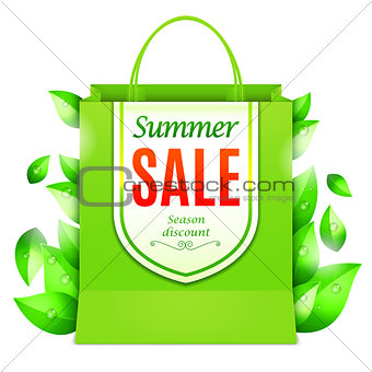 Summer Sale Shopping Bag