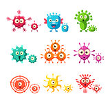 Bacteria And Virus Fun Collection