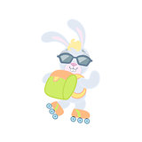 Bunny On Roller Skates