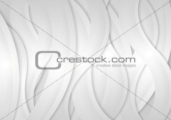 Light grey abstract wavy background
