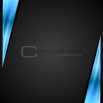 Dark abstract corporate background