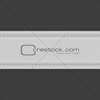 Abstract grey textile vector background 