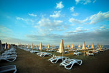 Mediterranean beach in Larnaca