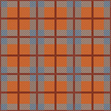 Seamless rhombic pattern in grey and orange 
