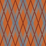 Seamless rhombic pattern in grey and orange 