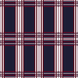 Seamless rectangular pattern in blue, grey and red
