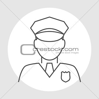 Police officer avatar