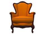 3D rendering armchair